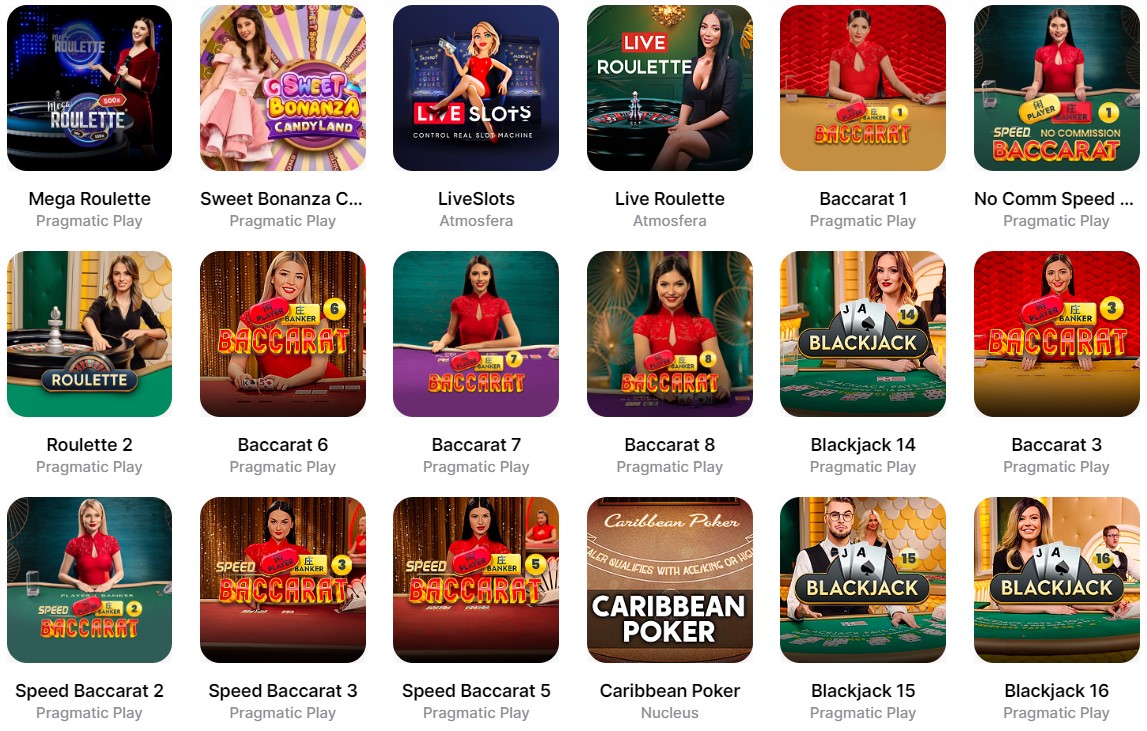 Casino en vivo: jugar con dinero real